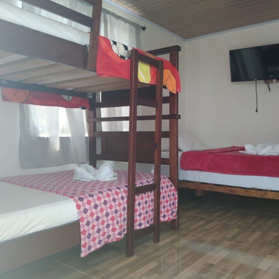 habitacion familiar 4 personas complejo campestre salome