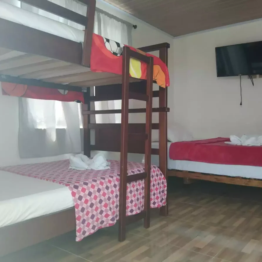habitacion familiar 4 personas complejo campestre salome