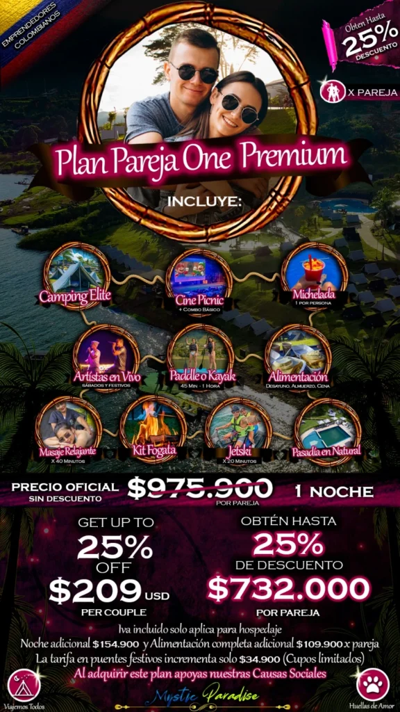 Plan paraja one premium mystic paradise glamping