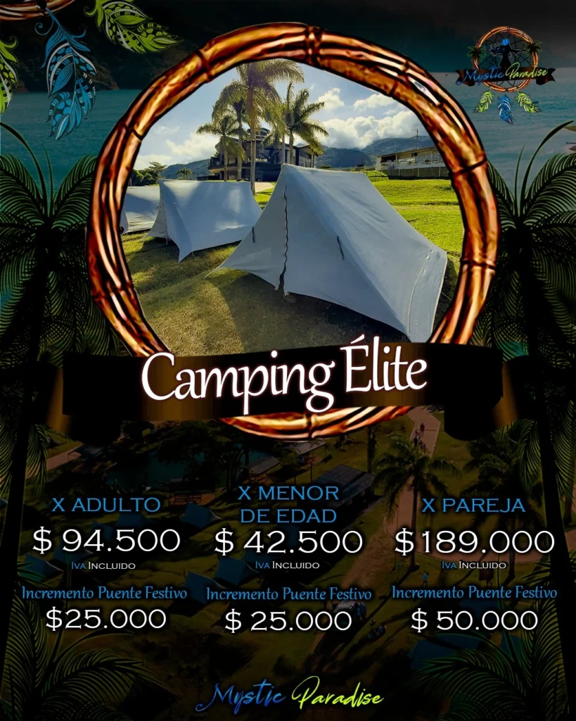 Camping Élite (Hasta 4 Personas) Mystic Paradise Glamping 1 camping-elite-mystic-paradise