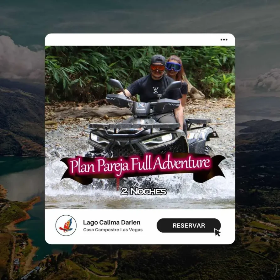 Aventura Extrema en el Lago Calima: ¡Descubre el Plan Pareja Full Adventure!