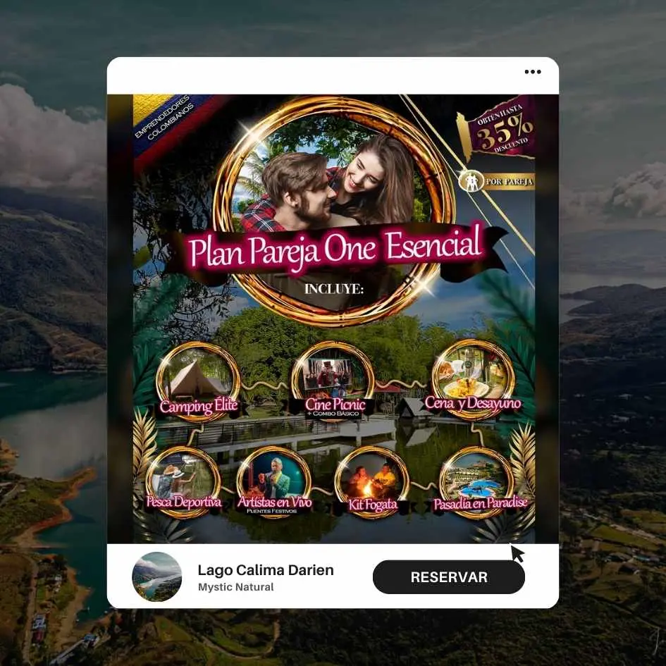 Plan Pareja One Esencial (2 Dias-1 Noche) Mystic Natural 1 Plan pareja one esencial mystic natural