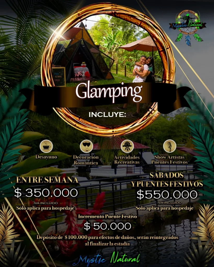 Glamping Mystic Natural 1 Glamping Mystic Natural Lago Calima