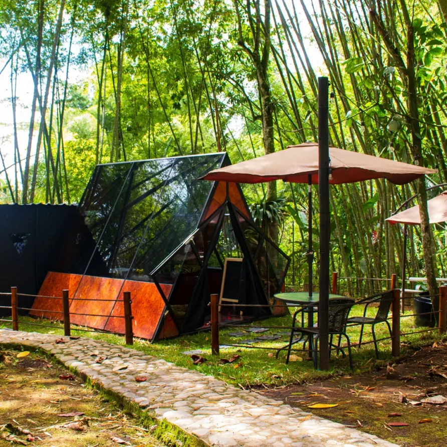 Glamping mystic natural
