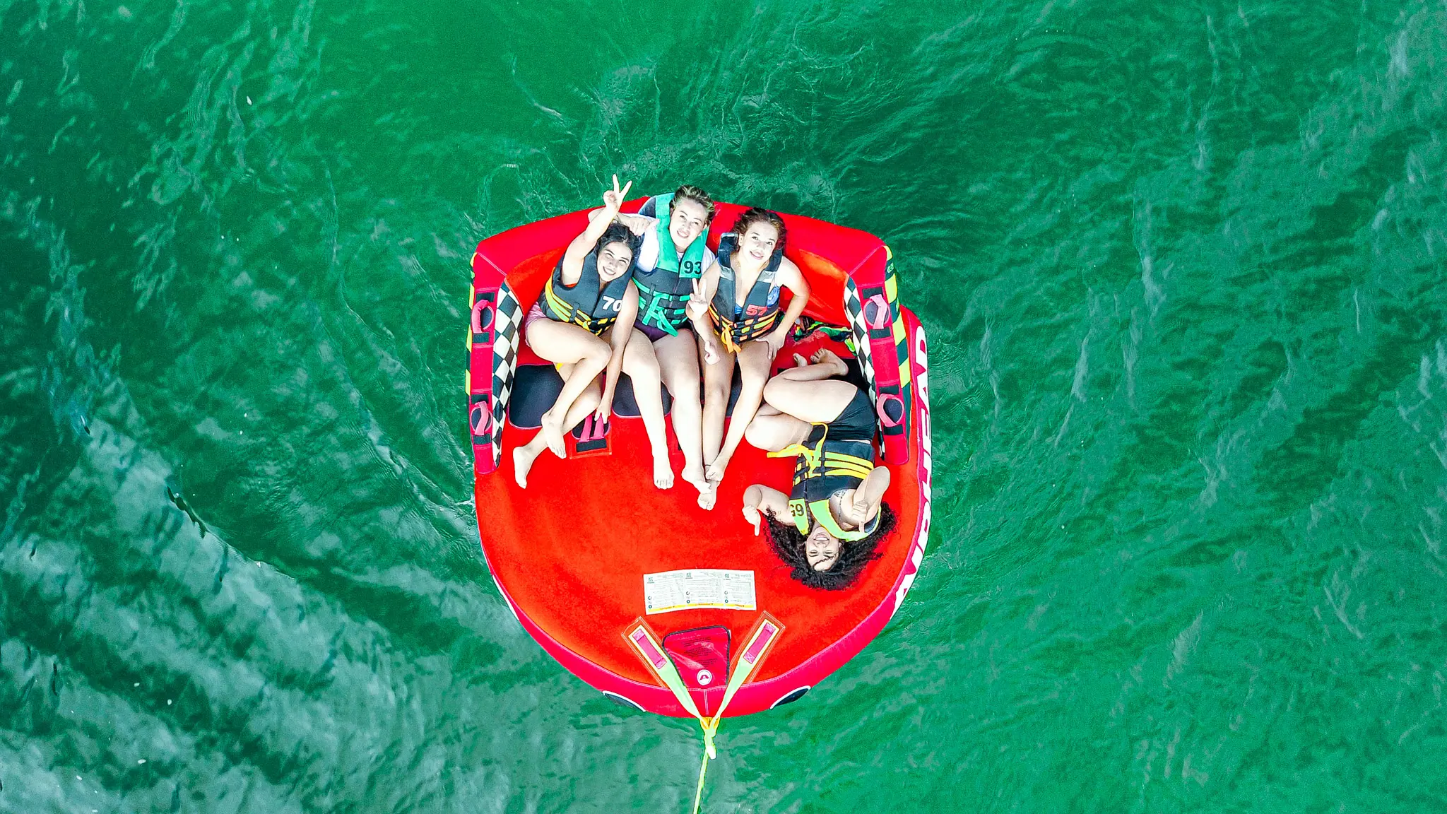 paseo en sofa acuatico lago calima