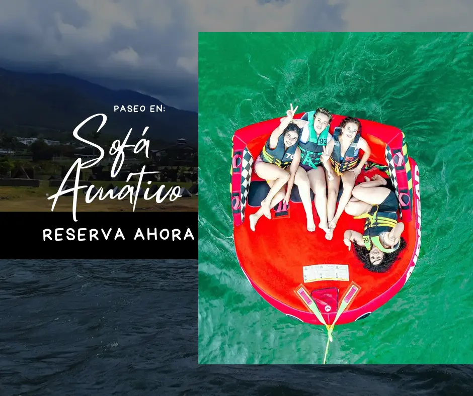 sofa acuatico lago calima