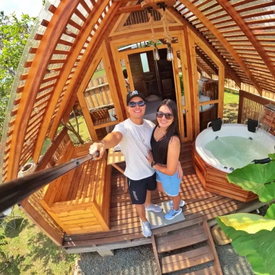 glamping para parejas valle del cauca