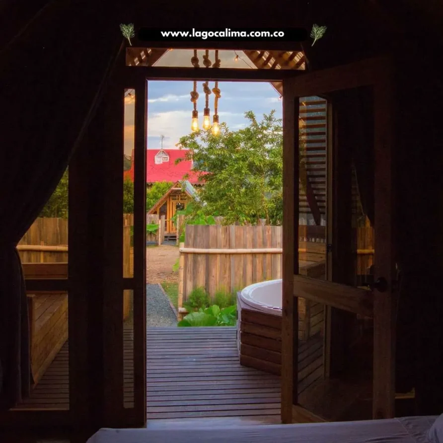 glamping en el lago calima