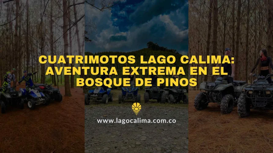 Cuatrimotos Lago Calima: Aventura Extrema en Bosque de Pinos